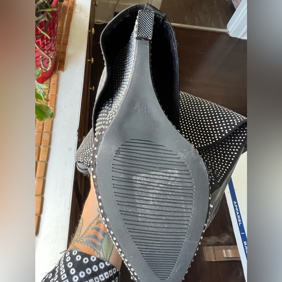 Azalea Wang rhinestone black boots - Picture 6 of 6